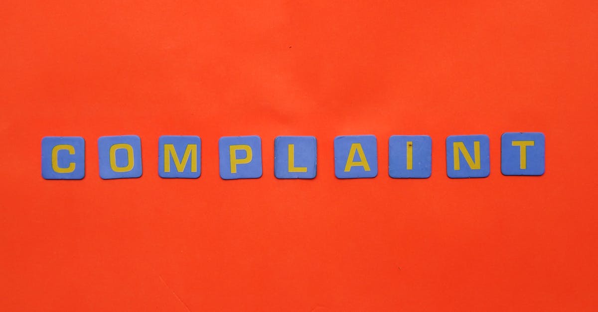 découvrez comment gérer et exprimer efficacement vos plaintes. apprenez les étapes essentielles pour déposer une réclamation, que ce soit en ligne ou en personne, et assurez-vous que vos préoccupations soient entendues et prises en compte.