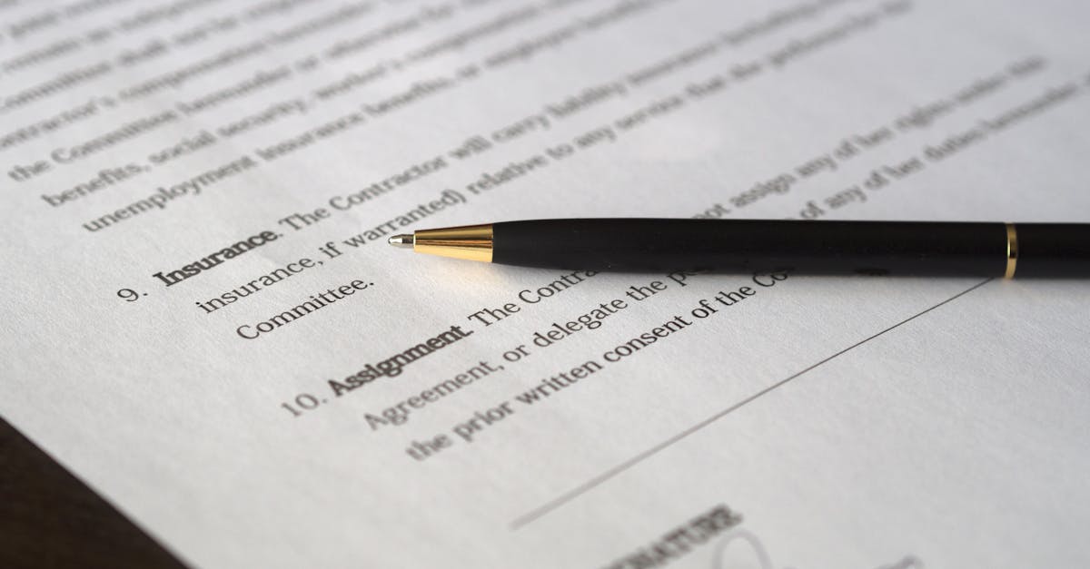 découvrez comment annuler votre assurance facilement et rapidement. suivez nos conseils pratiques pour gérer votre contrat d'assurance, comprendre vos droits et éviter les pièges liés à l'annulation. protégez-vous en prenant les bonnes décisions.
